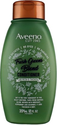 Picture of Aveeno Conditioner Fresh Greens Blend 12 Ounce (Thicken) (354ml) (2 Pack)