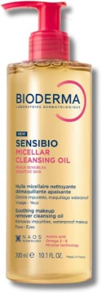 Picture of Bioderma Sensibio Micellar Cleansing Oil, 1st Ecobiological Micellar Formula Gentle Face Cleanser That Deeply Cleanses [Amazon-developed Certification] Compact by Design