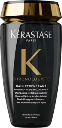 Picture of KÉRASTASE Chronologiste Bain Régénérant Shampoo - Revitalizing Shampoo For Weakened Hair, Anti-Aging, Hydrating & Smoothing, Infused with Hyaluronic Acid & Abyssine, Packaging May Vary