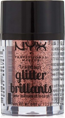 Picture of NYX Nyx professional makeup face & body glitter, copper, 0.08 ounce