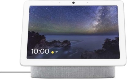 Picture of Google Nest Hub Max, Japan Model, Multi Language Nest Hub 10-inch with English Compatibility, H2A GA00426-JP (Chalk)