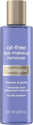 Picture of Neutrogena Oil-Free Eye Makeup Remover, 8 fl. oz | Gentle Cleanser for Sensitive Eyes, Dissolves Waterproof Mascara, Non-Greasy, Dermatologist & Ophthalmologist Tested
