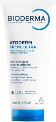 Picture of Bioderma Atoderm Cream Ultra, Hydrating Body Moisturizer for Normal to Dry Sensitive Skin | Ultra Cream hydrating body moisturizer nourishes normal to dry sensitive skin while strengthening the skin barrier