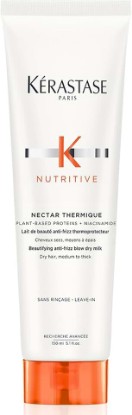 Picture of Kerastase Nectar Thermique Heat Protecting Cream - Anti-Frizz, Softness & Shine, Heat Protection, With Niacinamide, For Medium to Thick Dry Hair Cradle to Cradle Certified