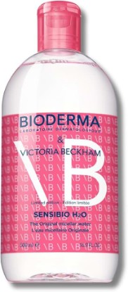 Picture of Bioderma Sensibio - H2O Micellar Water - Makeup Remover Cleanser - Face Cleanser for Sensitive Skin [Amazon-developed Certification] Compact by Design