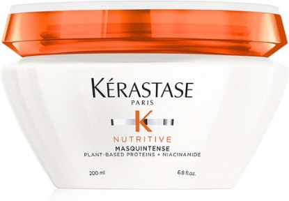 Picture of Kerastase Nutritive Masquintense Mask For Fine to Medium Dry Hair - Deeply Nourishes & Conditions, With Plant-Based Proteins & Niacinamide, 6.8 Fl Oz