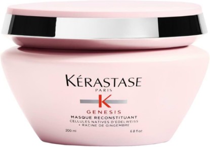 Picture of Kerastase Genesis Hair Mask | Anti-Breakage & Strengthening For Weak or Damaged Hair | Nourishes, Detangles, and Hydrates Hair | For Weakened Hair | Masque Reconstituant | 6.8 Fl Oz