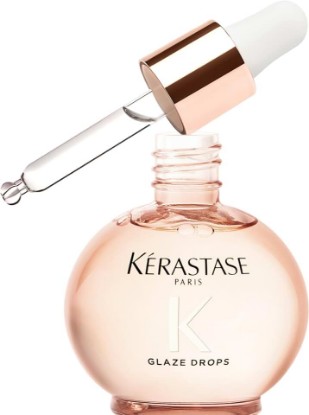 Picture of Kerastase Gloss Absolu Glaze Drops Anti-Frizz Hair Oil - Adds gloss and shine, nourishes and hydrates hair, with Hyaluronic Acid and Glycolic Acid, For All Hair Types