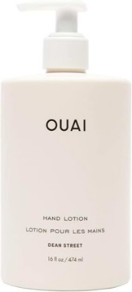 Picture of OUAI Hand Lotion - Hydrating Lotion for Dry Skin (16 Fl Oz) | Daily, Lightweight, With Avocado, Rosehip & Jojoba Oil, Locks in Moisture, Never Greasy