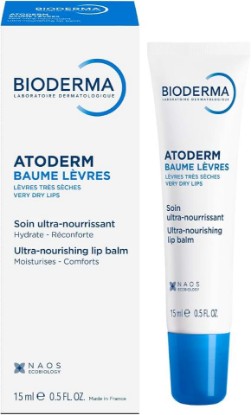 Picture of Bioderma Atoderm Lip Balm - Moisturizing and Nourishing Lip Balm for Dry, Chapped Lips | Lip Balm ultra-nourishing, moisturizes dry and chapped lips while providing soothing comfort, long-lasting nourishment