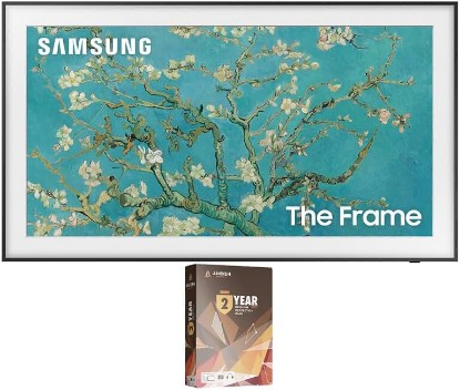 Picture of Samsung QN32LS03CBFXZA 32 Inch The Frame QLED Smart TV with Art Mode and 2 Year Amber Protection Plan (2023)