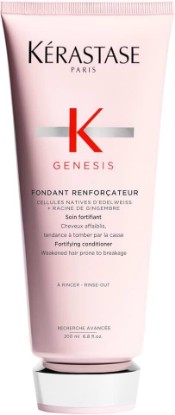 Picture of "Kerastase Genesis Strengthening Fondant Renforcateur Conditioner - For Normal To Dry Hair, Gently Cleanses & Helps Reduce Hair Fall, For Weak or Damaged Hair, Strengthens, Detangles & Hydrates