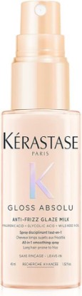 Picture of Kerastase Gloss Absolu Anti-Frizz Glaze Milk - Instantly Detangles, Hydrates & Smooths, Eases Blow-Dry, Absorbs Frizz & Fly-Aways, Protects from Heat & Humidity, For Long Hair