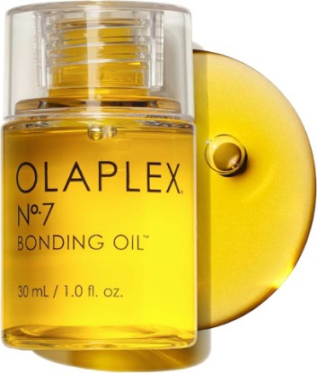 Picture of Olaplex N°.7 Bonding Hair Oil, High Shine | Heat Protection Up to 450°F/232°C, Use on Wet or Dry Hair, Vitamin E and Sunflower Seed Oil