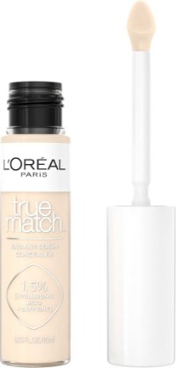 Picture of L'Oreal Paris True Match Radiant Serum Concealer, Brightening Under Eye Concealer Make Up with 1.5% Hyaluronic Acid and Caffeine, N1, 0.33 Oz
