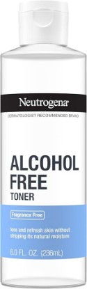 Picture of Neutrogena Alcohol-Free Gentle Daily Facial Toner, Fragrance-Free to Tone & Refresh Skin, Gently Removes Impurities & Reconditions Skin, Hypoallergenic, 8 fl. oz