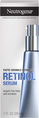 Picture of Neutrogena Rapid Wrinkle Repair Retinol Face Serum, 1 fl oz | Daily Anti-Aging Serum for Face with Retinol & Hyaluronic Acid to Fight Fine Lines, Wrinkles, & Dark Spots