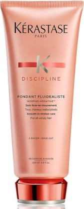 Picture of Kerastase Discipline Fondant Fluidealiste Conditioner | Smoothing Hair Conditioner | Provides Extreme Softness and Shine | With Morpho-Keratine and Lipids to Restore Hair | For All Hair Types | 6.8 Fl Oz