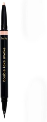 Picture of tarte double take awake micro liquid liner – 2-in-1 Amazonian Clay-Infused Eyeliner Pen for Bold, Wide-Awake looking Eyes, Longwear, Waterproof, Vegan & Cruelty-Free, full size