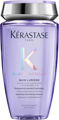 Picture of Kerastase Blond Absolu Lumière Illuminating Shampoo For Lightened & Highlighted Hair - Intensely Hydrates & Illuminates Shiny Hair, Removes Impurities & Pollution