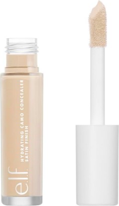 Picture of e.l.f. Hydrating Camo Concealer, Covers Blemishes & Under-Eye Circles, Full-Coverage & Delivers A Satin Finish, Vegan & Cruelty-Free, Light Ivory