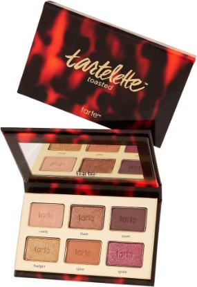 Picture of tarte tartelette toasted mini Amazonian clay palette – Eyeshadow Palette with Shimmer & Matte Bronze Neutrals, Longwear Pigment & Blendable Lightweight Formula, Cruelty-Free