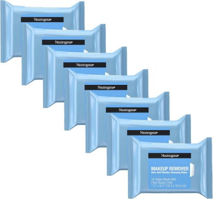 Picture of Neutrogena Makeup Remover Wipes, 25 ct, 6 Pack | Daily Ultra-Soft Micellar Cleansing Wipes Gently Remove Oil & Makeup