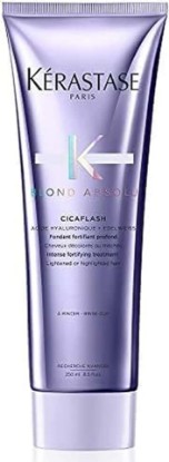 Picture of Kerastase Blond Absolu Cicaflash Conditioner - For Bleached & Damaged Hair, Strengthens & Nourishes, With Hyaluronic Acid, Protects Against Breakage