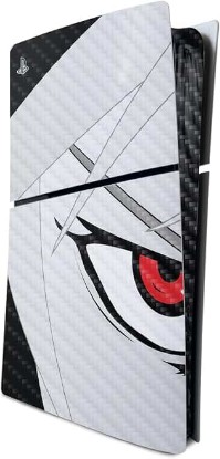 Picture of MightySkins Carbon Fiber Skin for PS5 Playstation 5 Slim Digital Edition Console Only - Anime Eye Protective, Durable Textured Carbon Fiber Finish Easy to Apply Made in The USA