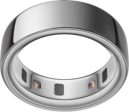 Picture of OURA Ring 4 Smart Ring - Silver - Size 10 | Sleep, Activity, Women’s Health, AI Advisor, Up to 8 Days of Battery Life, Size Before You Buy, Android & iOS Compatible
