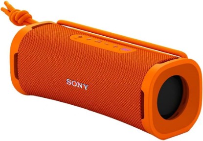 Picture of Sony ULT Field 1 Wireless Bluetooth Portable Waterproof Speaker, Orange | 12 Hr Battery, IP67 Rated Waterproof, Dustproof, Shockproof Rustproof, Detachable Strap, Hands-free Calling, Enhanced Bass