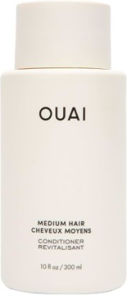 Picture of OUAI Medium Conditioner - Hydrating Hair Conditioner (10 Oz) | With Coconut Oil, Babassu Oil & Keratin, Strengthens, Repairs & Adds Shine, Paraben & Phthalate Free