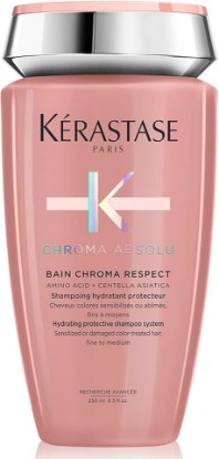 Picture of Kerastase Chroma Absolute Chroma Respect Shampoo For Sensitized or Damaged Color-Treated Hair - Protects and Hydrates Fine To Medium Hair with Glycerin and Hyaluronic Acid
