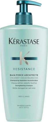 Picture of Kerastase Resistance Force Architecte Shampoo - Reconstructing Repair Shampoo For Weak and Damaged Hair, Formulated With Pro-Keratine Complex