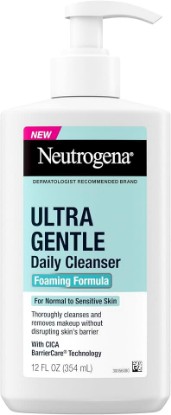 Picture of Neutrogena Ultra Gentle Foaming Facial Cleanser, Fragrance-Free, 12 fl oz