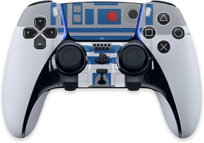 Picture of MightySkins Skin Compatible with PS5 DualSense Edge Controller - Cyber Bot | Protective, Durable, and Unique Vinyl Decal wrap Cover | Easy to Apply & Change Styles | Made in The USA