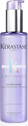 Picture of Kerastase Blond Absolu Cicaplasme Serum - Hydrating Leave In Serum For Color Treated Hair, Heat Protects Up To 450°F, Strengthens and Prevents Breakage