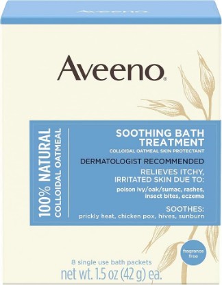 Picture of Aveeno Soothing Bath Treatment For Itchy, Irritated Skin, 8 Count