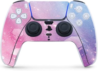 Picture of MightySkins Glossy Glitter Gaming Skin for PS5 / PlayStation 5 Controller - Pink Diamond | Durable High-Gloss Glitter Finish | Easy to Apply and Change Style | Made in The USA