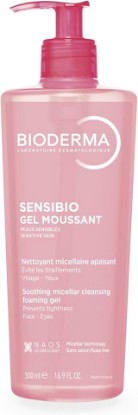 Picture of Bioderma Sensibio Foaming Gel Cleansing and Make-Up Removing Refreshing feeling for Sensitive Skin Unscented