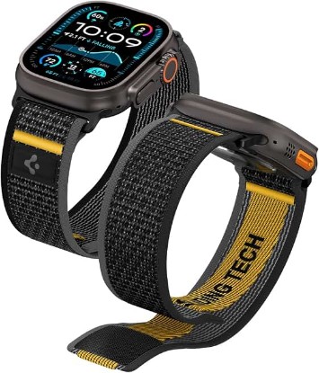 Picture of Spigen Athlex Air for Apple Watch Band, Lightweight Adjustable Strap | For Apple Watch Ultra 3/2/1 49mm, Series 11/10 46mm, 9/8/7 45mm, SE3/SE2/SE/6/5/4 44mm, 3/2/1 42mm