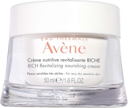 Picture of Avène Rich Revitalizing Nourishing Cream, Dry Skin, 1.6 oz | Antioxidant-rich face cream, hydrates & revitalizes very dry skin, vitamin complex, soft glowing finish
