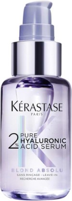 Picture of Kerastase Blond Absolu Hyaluronic Acid Hair Serum For Bleached & Highlighted Blonde Hair - Repairs Damaged Hair & Soothes Scalp, Instantly Hydrates & Adds Shine, 1.7 fl Oz