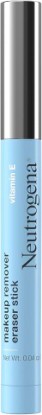 Picture of Neutrogena Makeup Remover Eraser Stick with Vitamin E, 0.04 oz | Easy-to Use & Travel-Friendly Makeup Removing Gel Pen for On-the-Go Touch-Ups of Stray or Smudged Eyeliner, Lipstick, & More