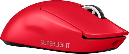 Picture of Logitech G PRO X Superlight 2 SE Wireless Gaming Mouse - Red | 60g, Symmetrical Shape, 1K Polling Upgradeable to 8K, 44K DPI, Wireless Charging Supported, USB-C, 5 Buttons, For PC/Mac