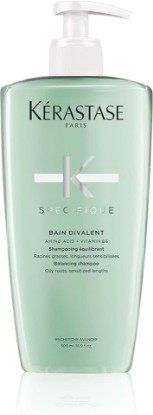 Picture of Kerastase Specifique Balancing Shampoo For Oily Scalp & Hair - Cleanses Oil From Roots and Hydrates Dry Hair Ends, 16.9 Fl Oz