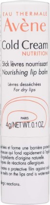 Picture of Avène Cold Cream Nourishing Lip Balm for Dry Cracked Lips, 0.1 oz | Soothes dry cracked lips, protective barrier, smooth soft lips, cold cream formula Intensive lip hydration, s