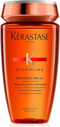 Picture of Kerastase Discipline Oleo-Relax Shampoo - Oil-infused Anti-Frizz Shampoo, Moisturizes and Protects Hair, 8.5 Fl Oz