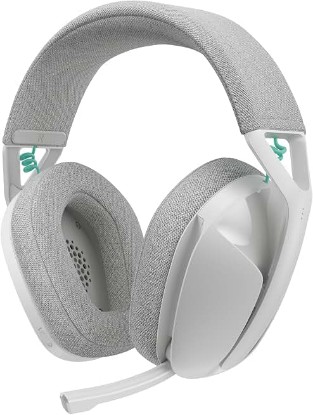 Picture of Logitech G321 Lightspeed Wireless Gaming Headset - White | Dynamic Comfort and fit, 16 kHz Boom mic, 20+ hrs Battery, for PC