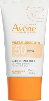 Picture of Avène Tinted SPF 50+, Mineral Sunscreen 100% Mineral UV Filter, 1.3 Fl Oz | SPF 50+ Tinted Mineral Sunscreen 100% mineral UVA/UVB filter. Lightweight & water resistant